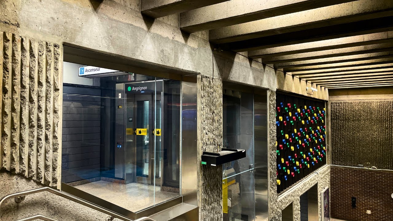 [Ascenseurs STM] Nouveaux ascenseurs à la station Pie IX 🟢 (Republié)