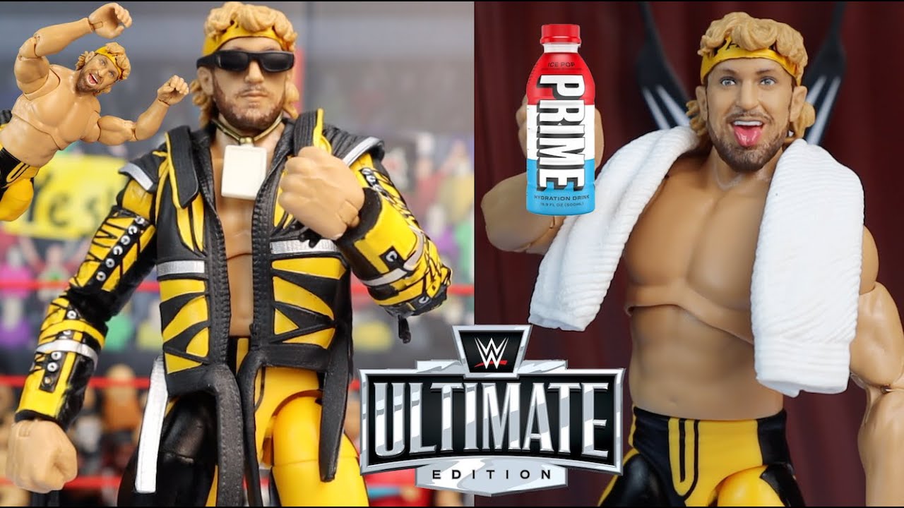 LOGAN PAUL WWE ULTIMATE EDITION ACTION FIGURE UNBOXING/REVIEW