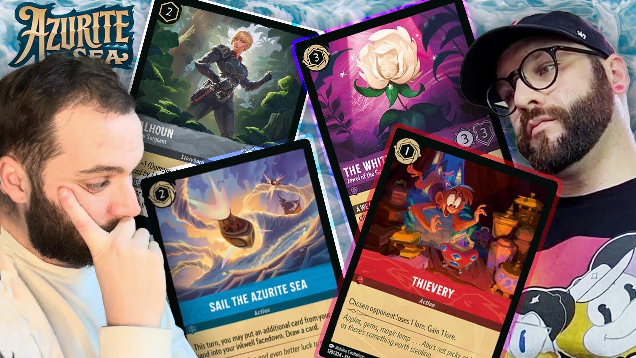[LORCANA SET 6] AZURITE SEA Ruby/Amethyst BURN VS Sapphire/Steel