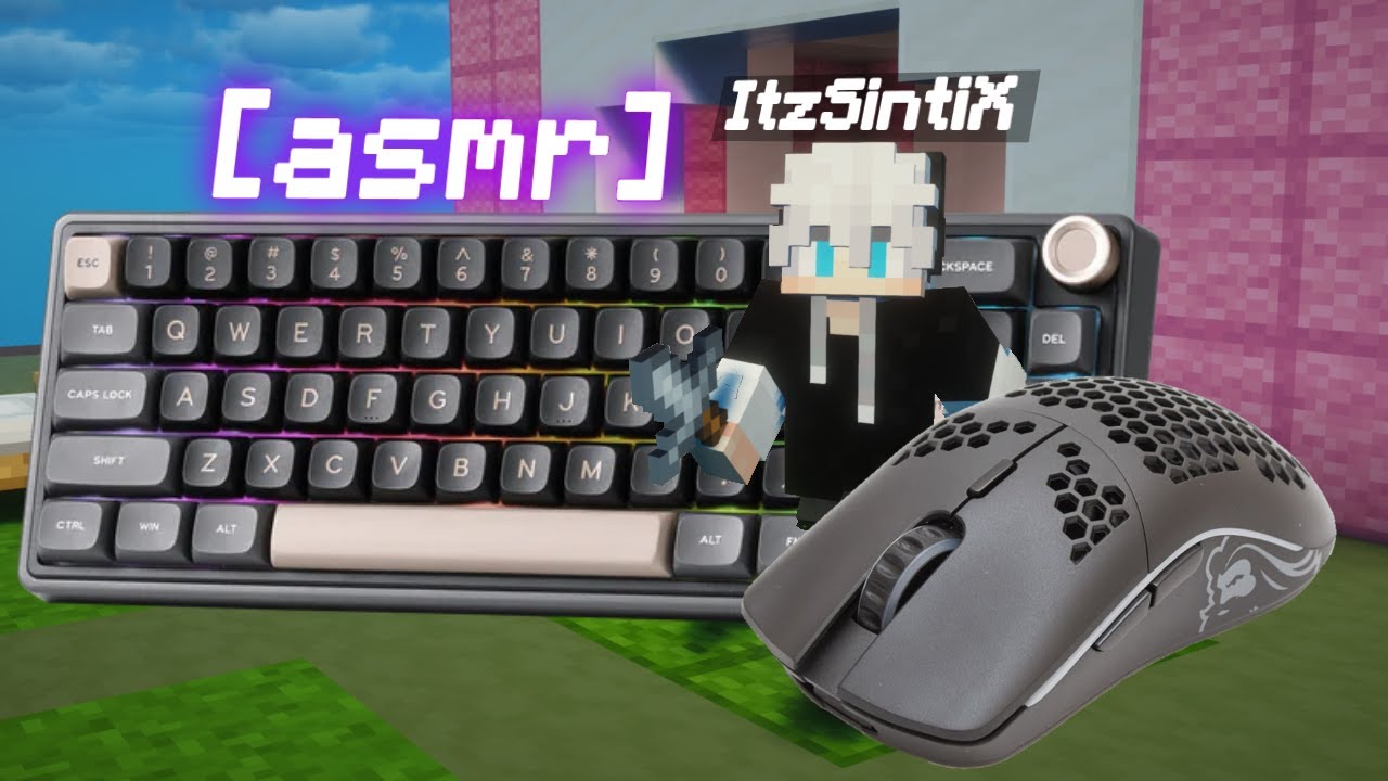 [Telly] BedWars ASMR: Звуки мышки и клавиатуры! | AgeraPvP.Club