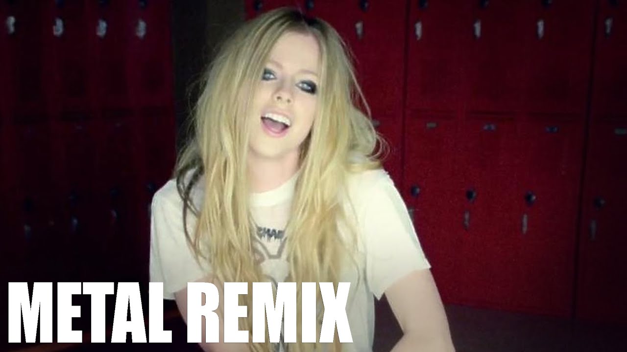 Avril Lavigne - Here's To Never Growing Up (Metal Remix)