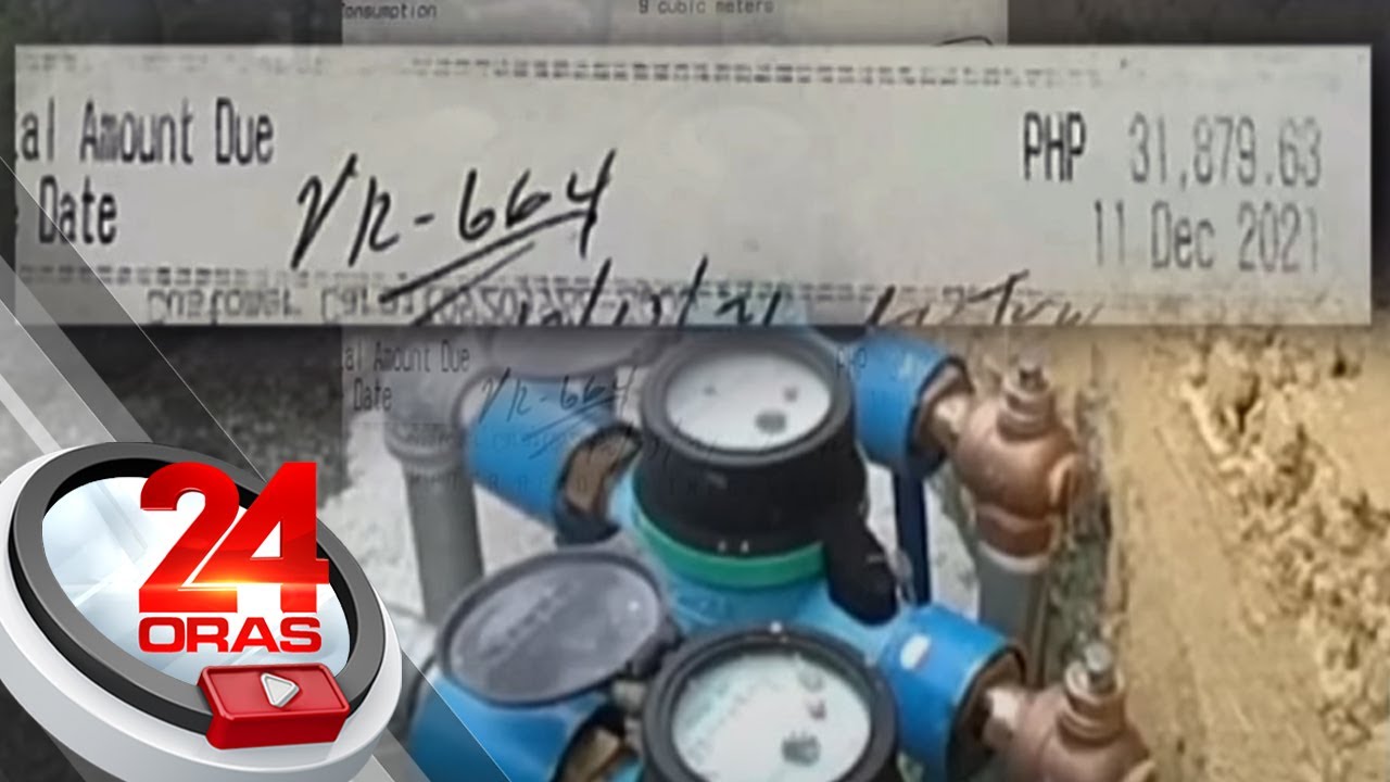 Manila Water customer, nagreklamo matapos lumobo sa mahigit P31,000 ang kanilang bill | 24 Oras