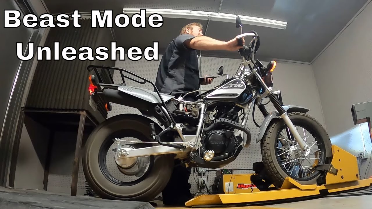 TW200 Dyno Run | Мощность и крутящий момент TW200