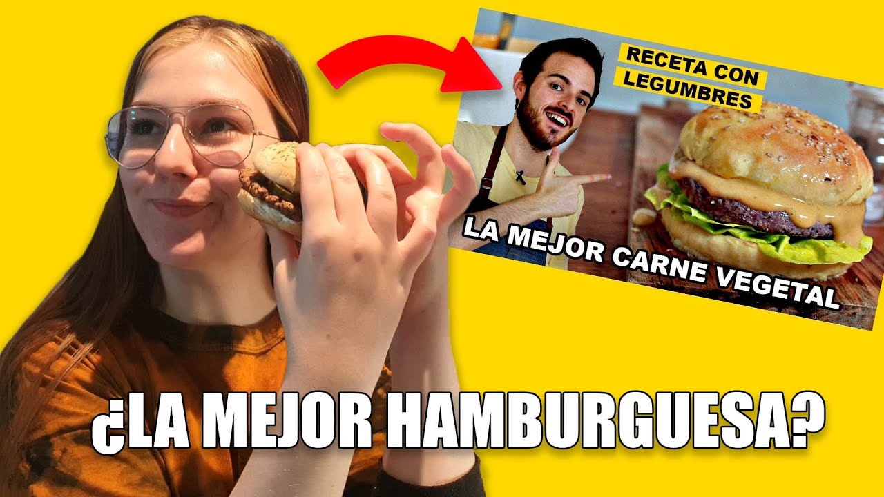 DESMINTIENDO las MEJORES HAMBURGUESAS VEGANAS de ENRICO RAPALIN - soyvelen