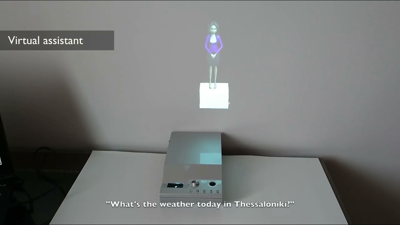 World's first augmented Lamp The Hololamp's invention.