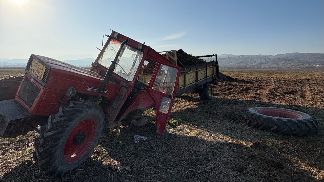 Am arat! Și am stricat tractorul!