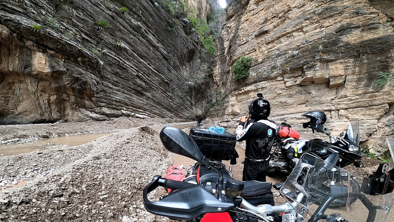 Sierra gorda de queretaro,rumbo a la mina en moto doble propósito  PARTE 2