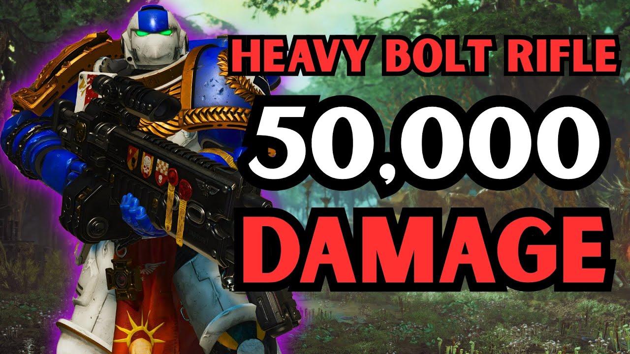 Heavy Bolt Rifle Completely SHREDS Tyranid Hordes in Patch 7.2 - Solo Absolute l Space Marine 2