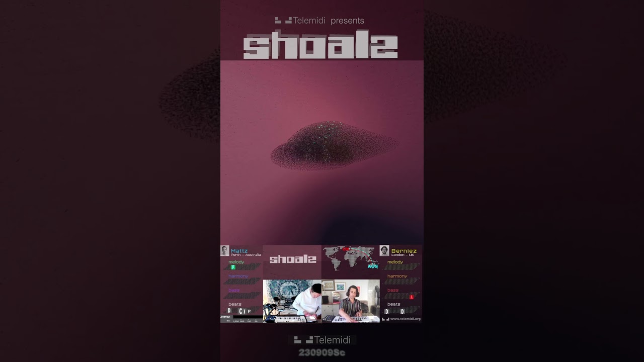 230909 Sc ~ TELEMIDI ~ SHOALZ ~ Live Internet Music - 