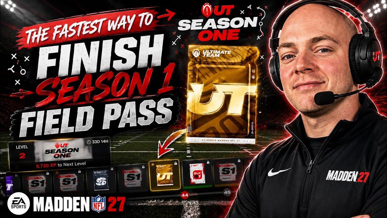 САМЫЙ БЫСТРЫЙ способ пройти Field Pass 1-го сезона в Madden 27!