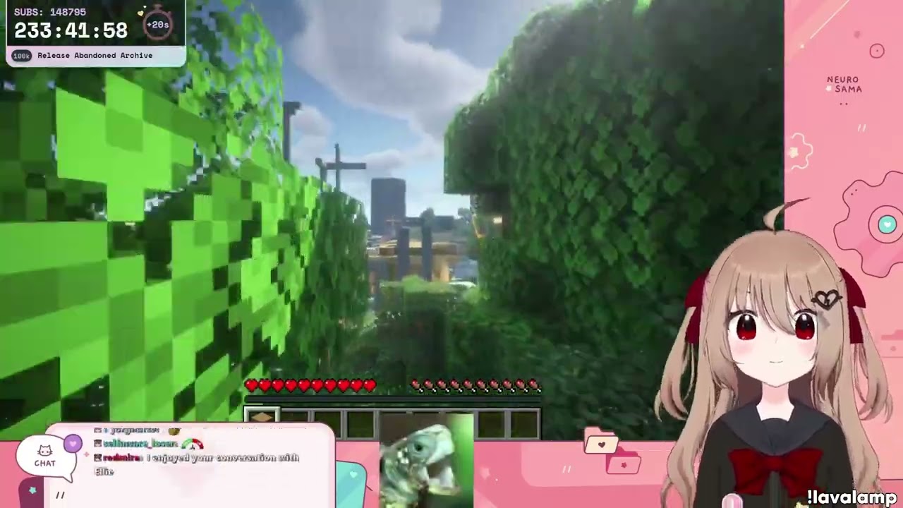 Vedal joins stream when Evil Neuro talks about her name