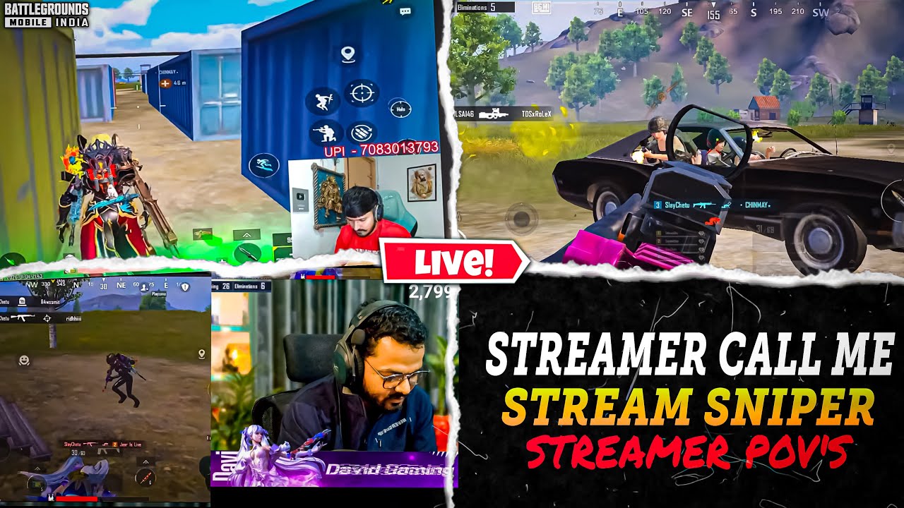 YOUTUBER CALL ME STREAMSNIPER🔥 Fastest 3 Finger Player | BGMI - PUBG MOBILE | IPHONE 11