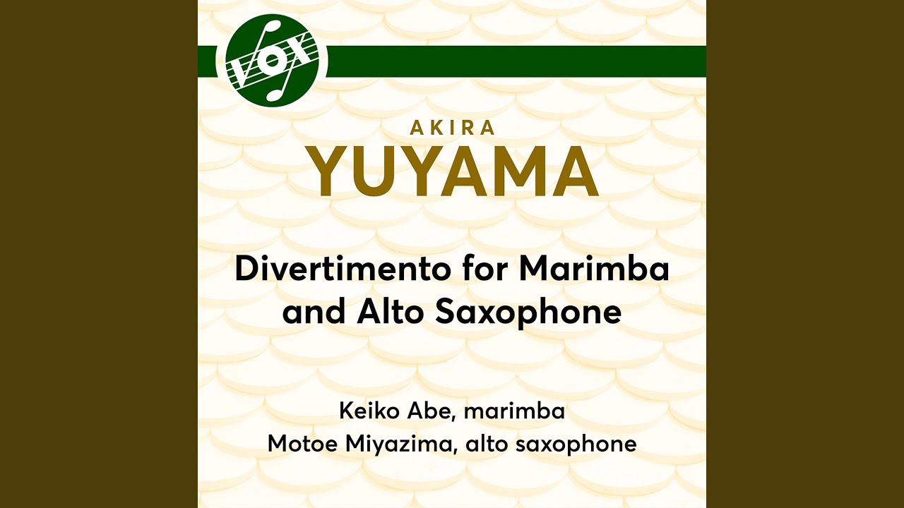 Divertimento for Marimba and Alto Saxophone