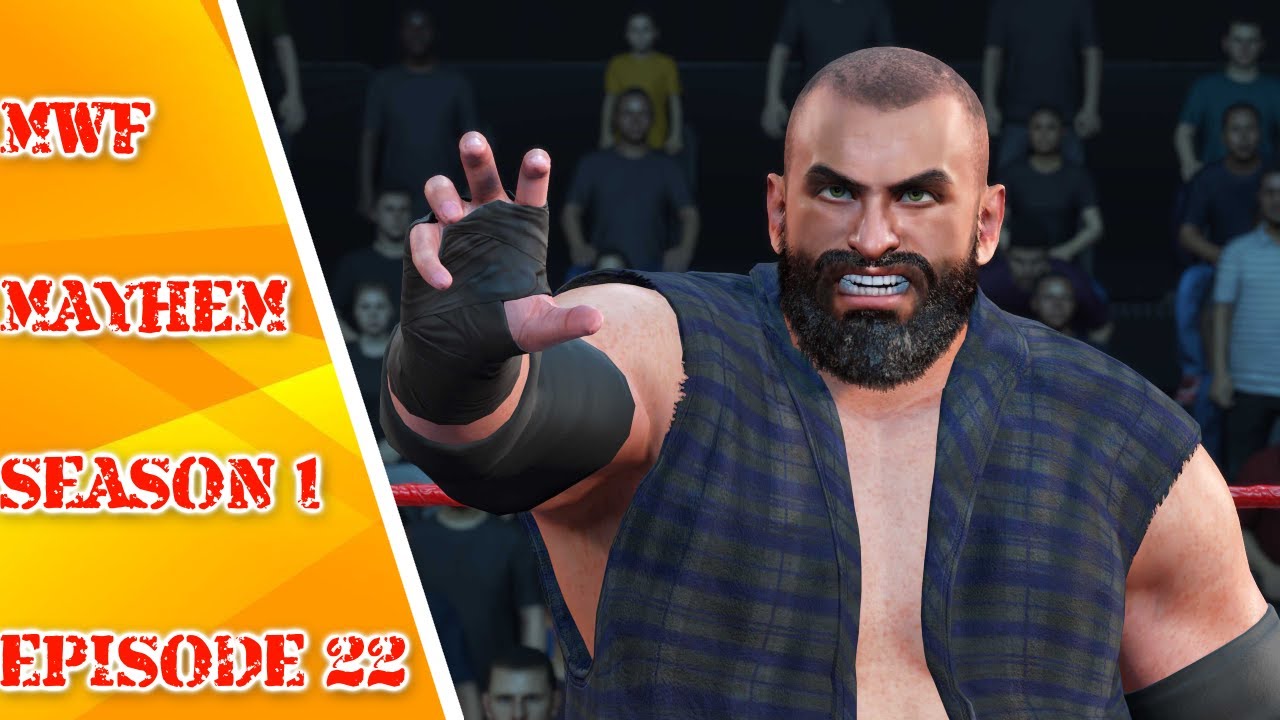 MWF Mayhem Season 1 Episode 22 | WWE 2k25 CAW Universe mode