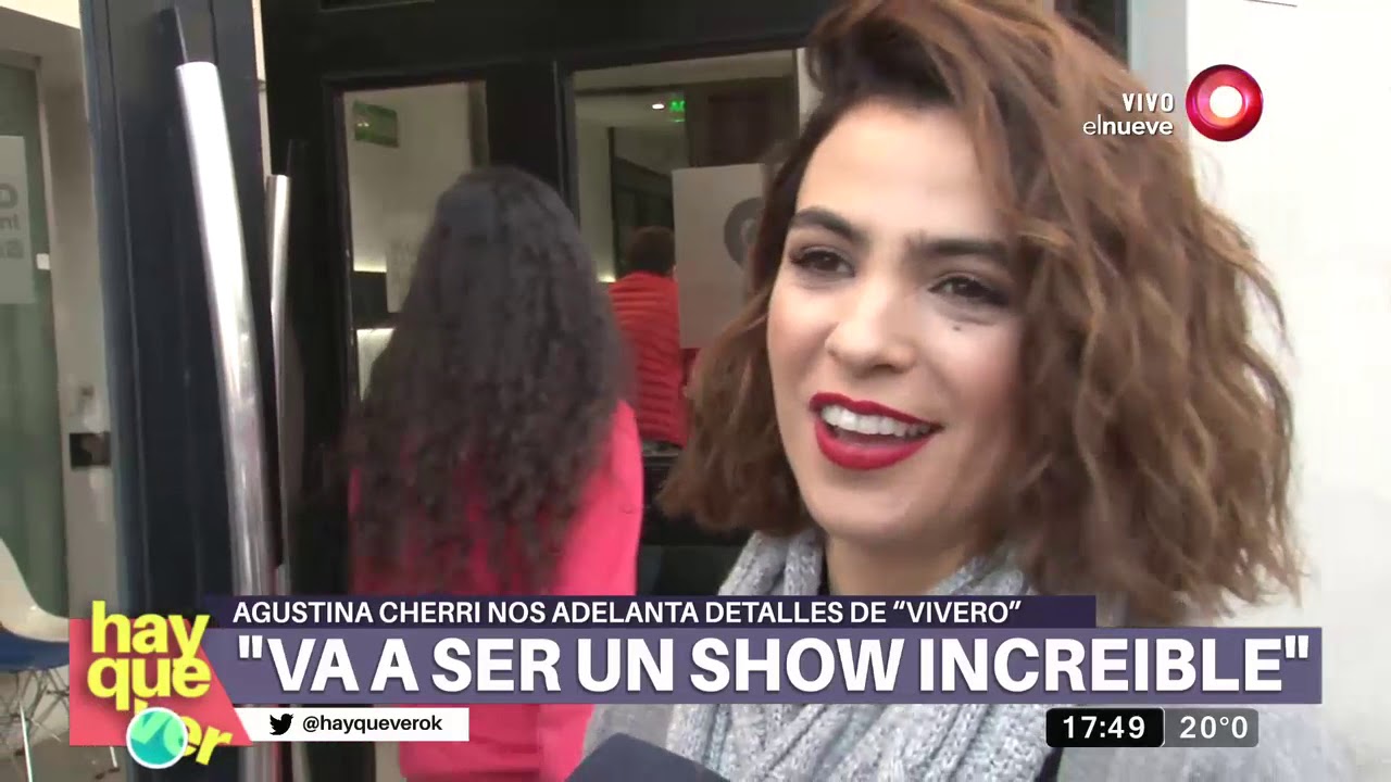 Agustina Cherri nos delantó detalles de 
