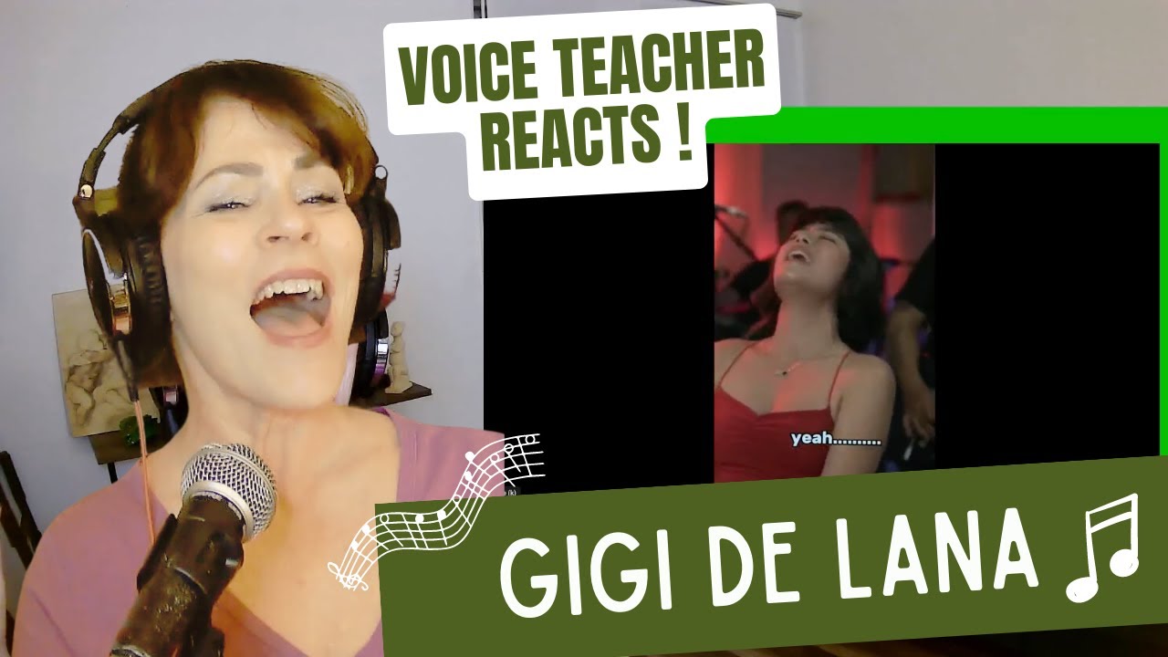 GIGI DE LANA - Voice Teacher Reacts!