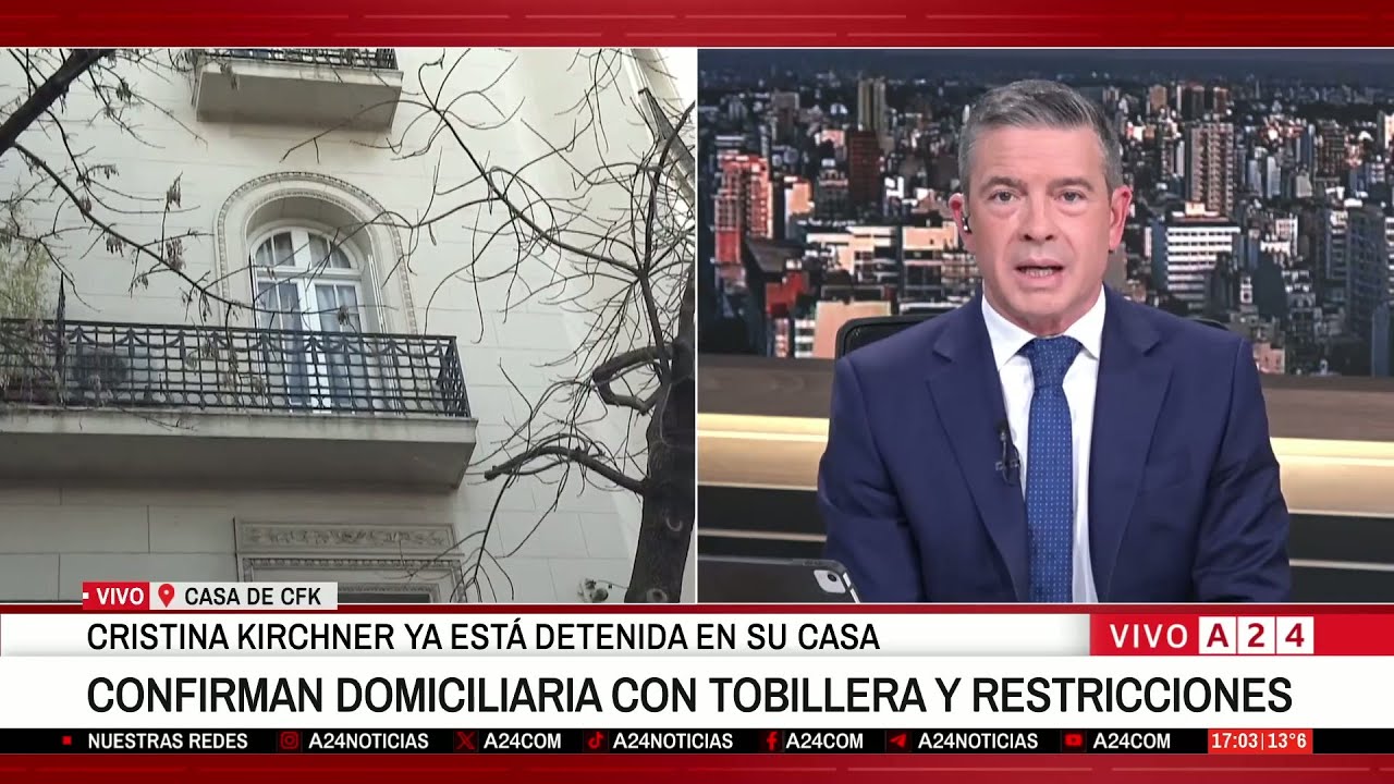 📢PABLO ROSSI SOBRE LA PRISIÓN DOMICILIARIA DE CFK: 