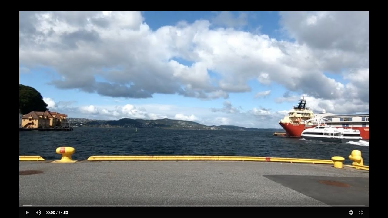 Bergen - Driving around the City