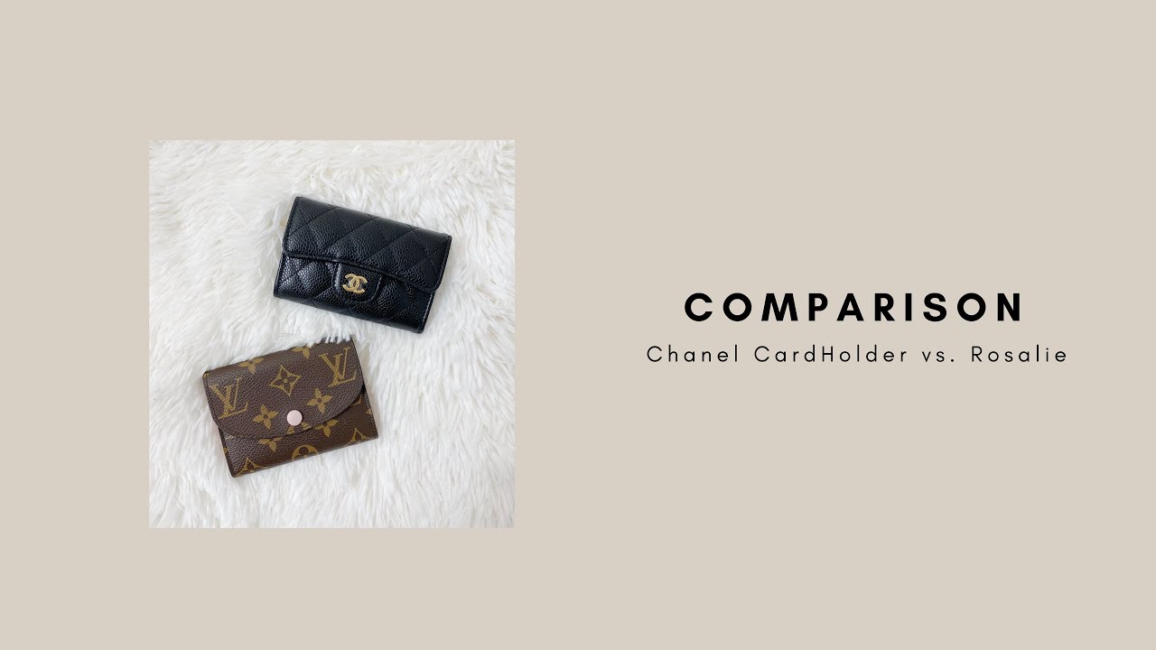 Louis Vuitton Rosalie vs Chanel Card holder