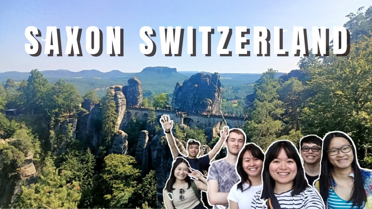【美食+徒步】Saxon Switzerland with friends **chaotic** | Bastei, Kuhstall, Schneiderloch & yummy food!!!