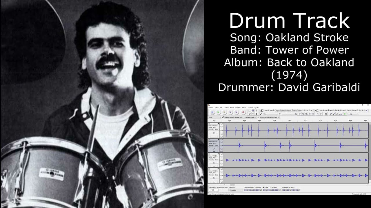 Oakland Stroke (Tower of Power) • Drum Track