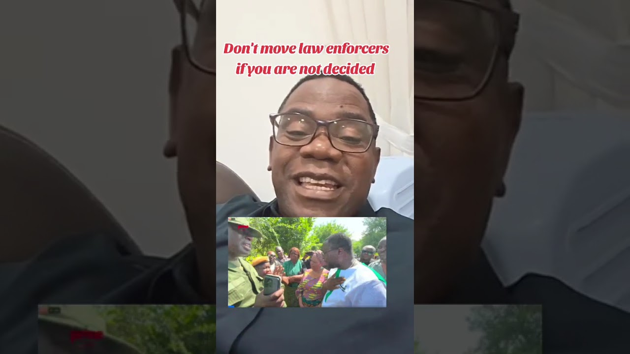 DON'T MOVE LAW ENFORCERS IF YOU ARE NOT ARE NOT READY