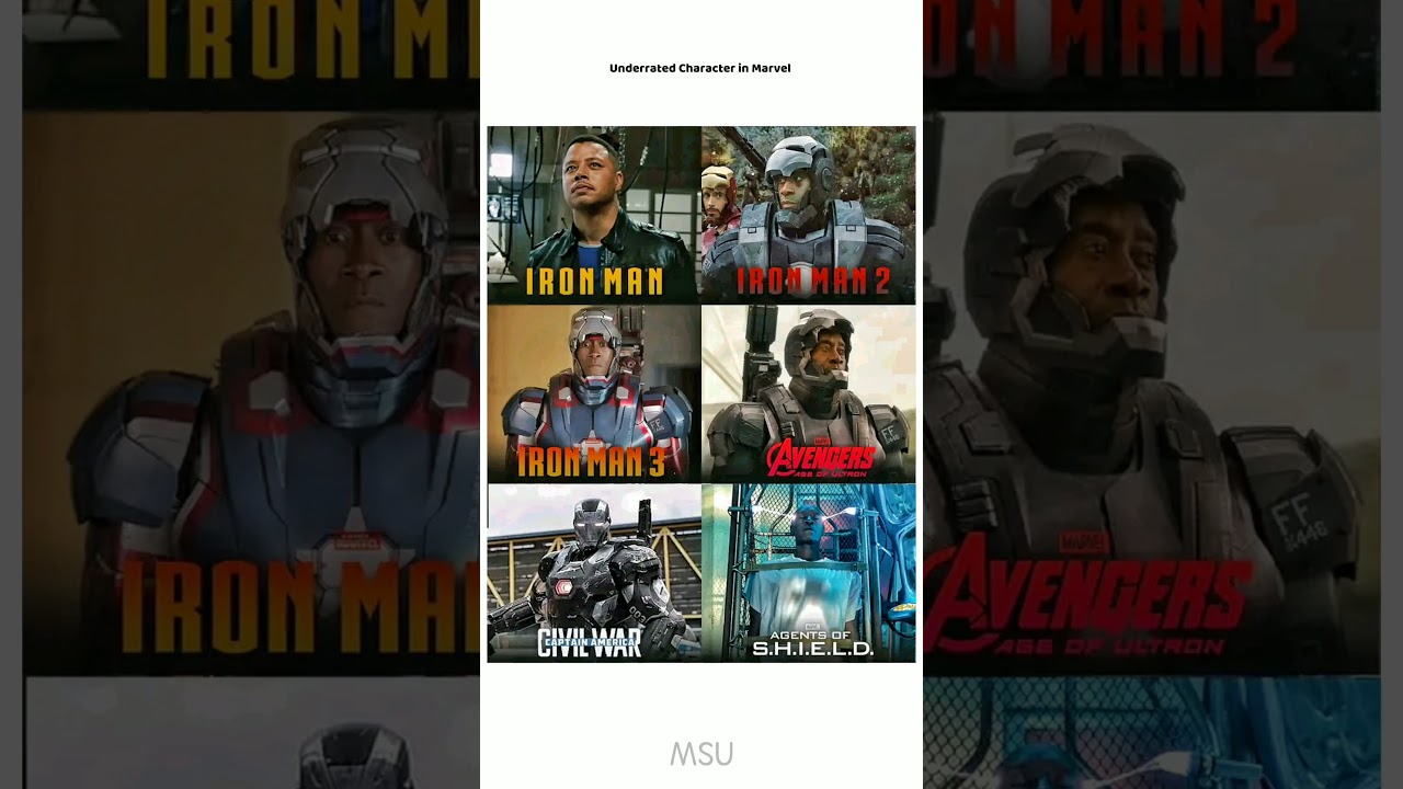 The Most Underrated Character in Marvel 🥲 #shorts #underrated #marvel #character #ironman #yt #fyp