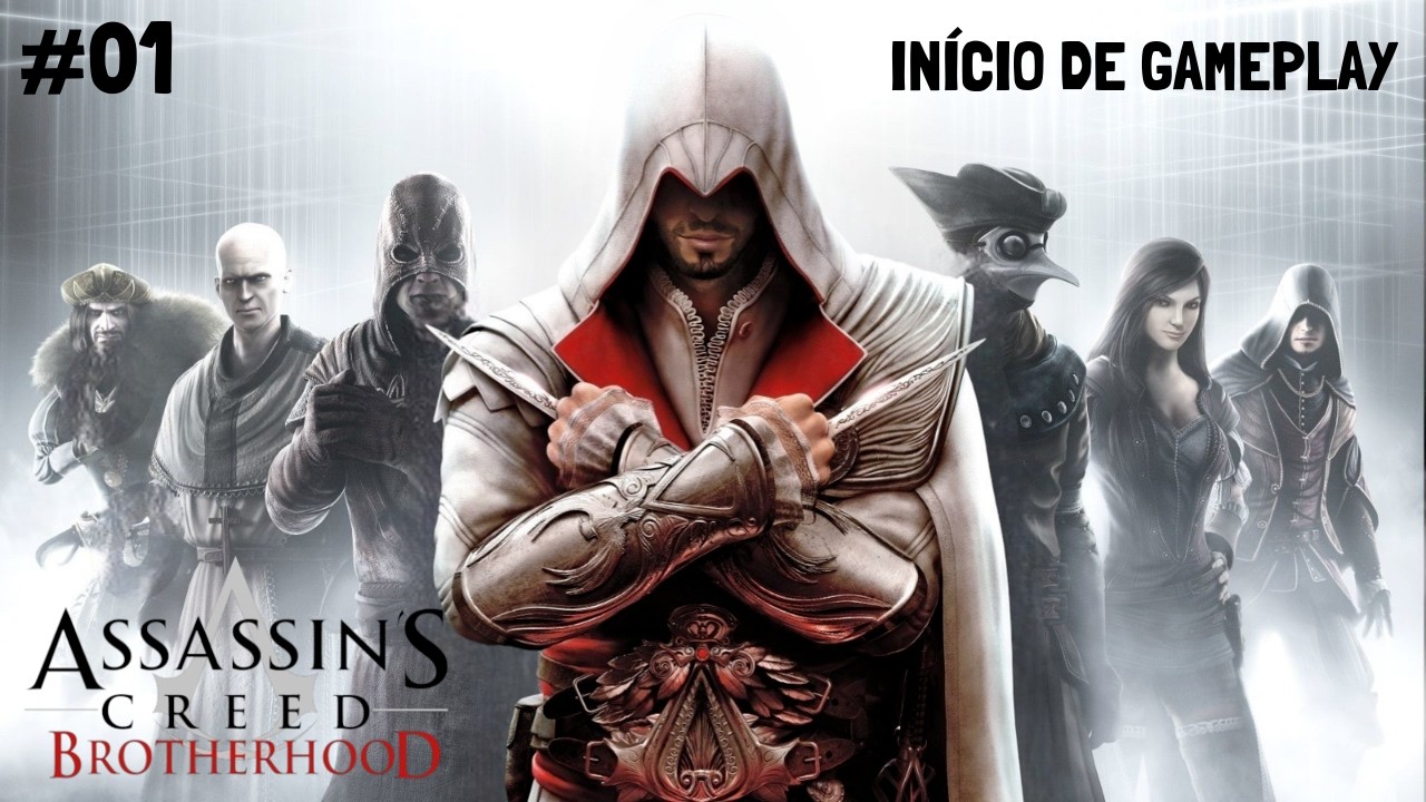 【AC BROTHERHOOD】Início de Gameplay - Parte #01 !!! 03/03/26 - チャンネル登録、高評価お願いします✌🏻🤗