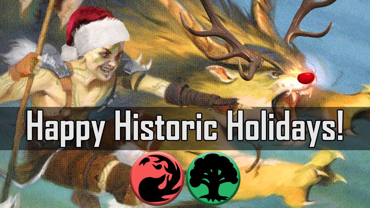 Historic Gruul Aggro - Holiday deck OVERWHELMS a Wizards of the Coast employee!?  [MTG Arena]