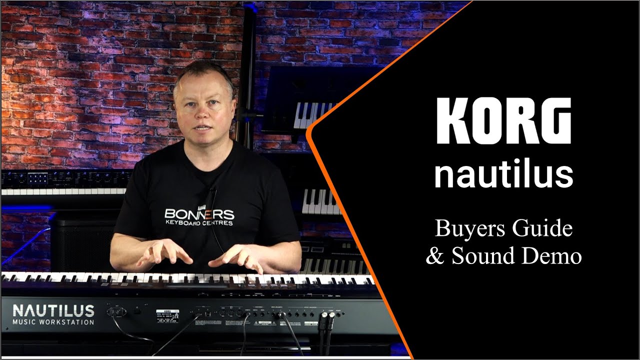 Обзор Korg Nautilus, руководство по функциям и демонстрационные звуки | Bonners Music