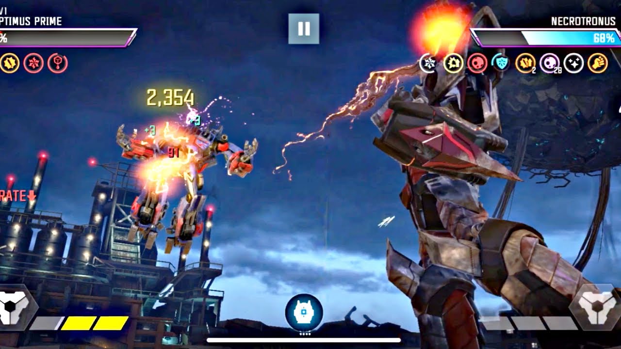 Necrotronus Boss Fight (Master difficulty) -Transformers Forge To Fight