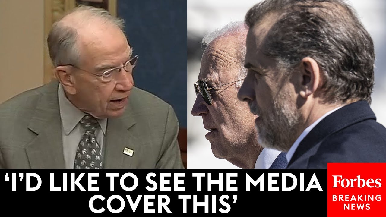 BREAKING NEWS: Grassley Seeks To 'Set The Record Straight' About FBI's Biden Family Probe