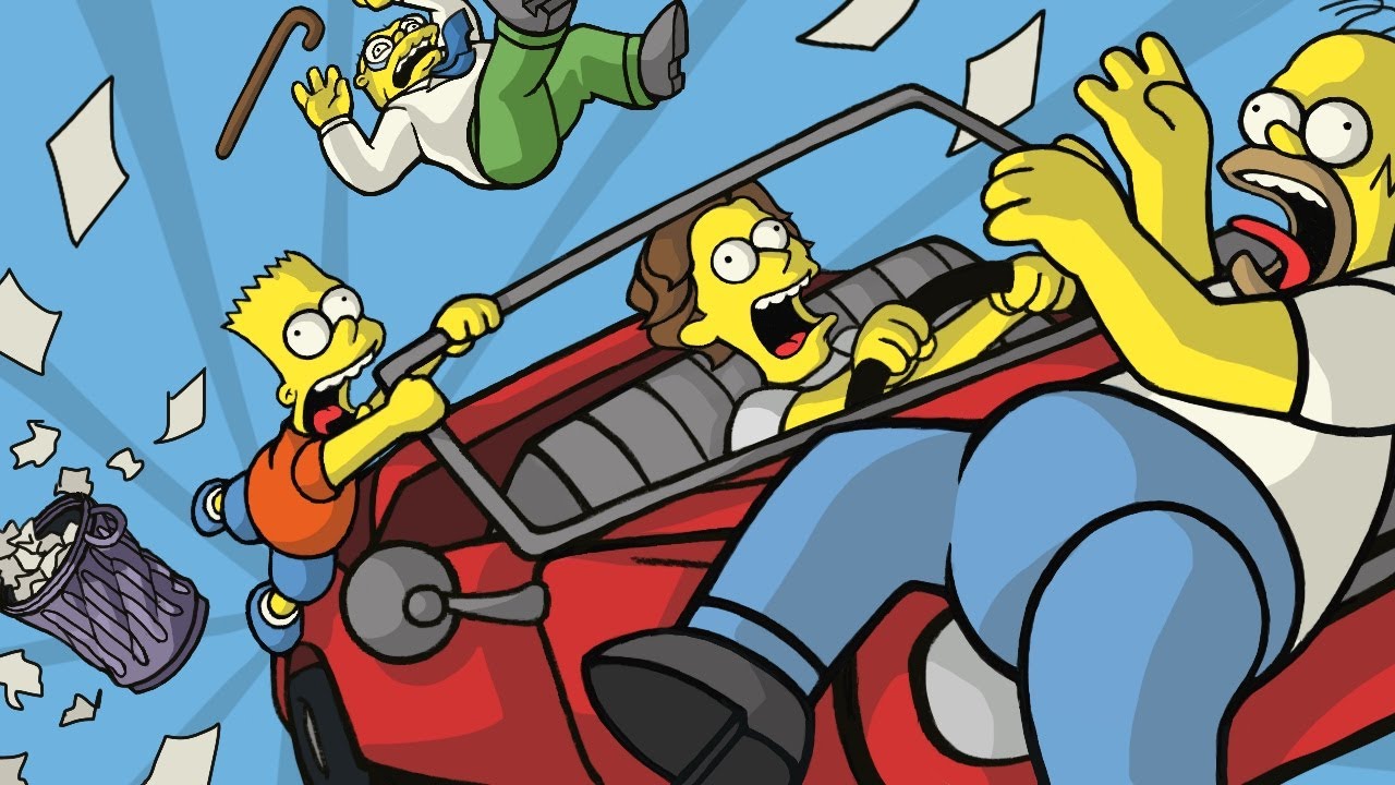 Jerma Will Not Get Angry at The Simpsons: Hit & Run