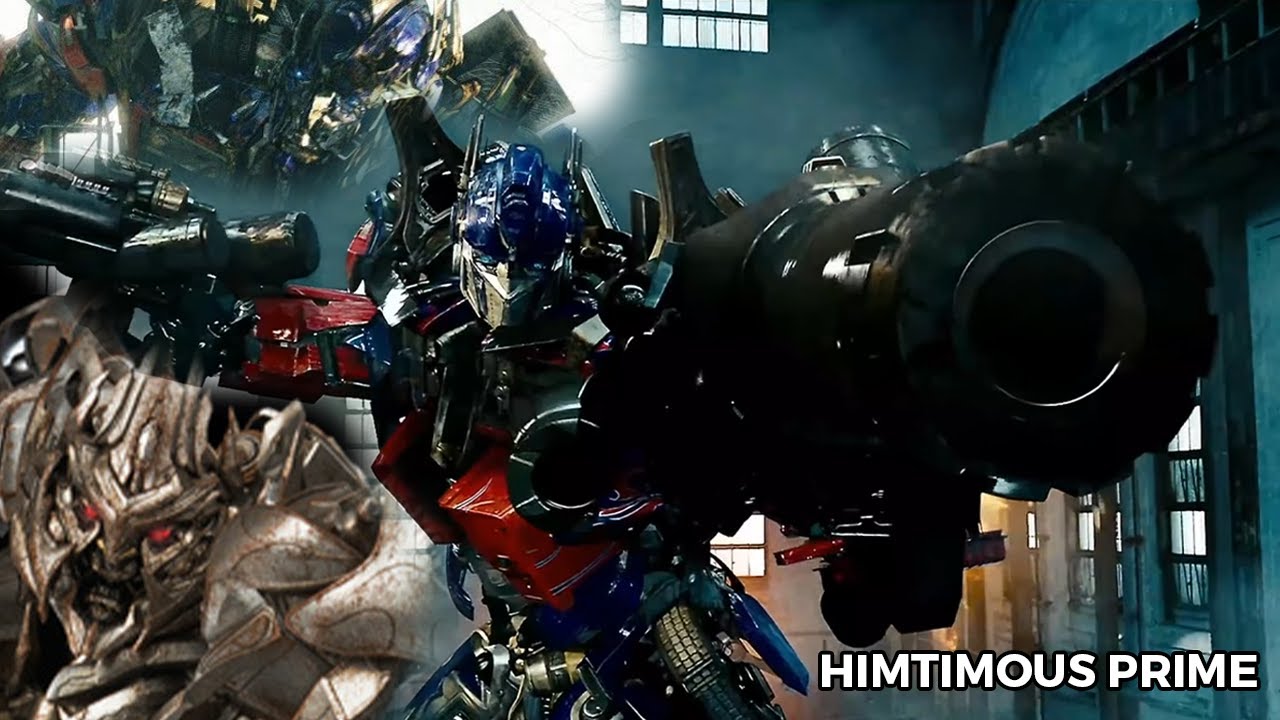 Optimus was FIGHTING for his LIFE in the FOREST!
