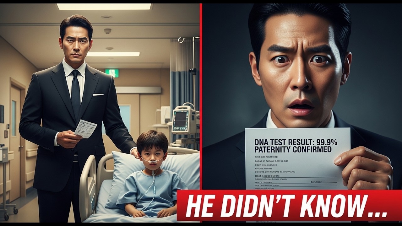 Korean Mafia Boss Paid for a Sick Boy’s Surgery — The DNA Test Made Him Collapse