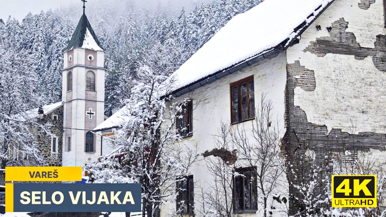 SELO VIJAKA OKOVANA SNIJEGOM 