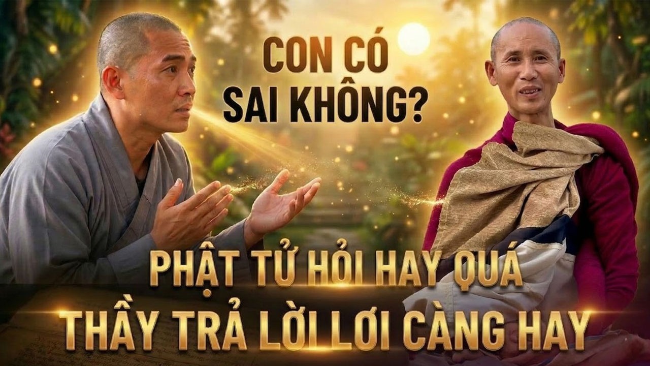 Phật Tử Hỏi Hay Quá - Thầy Trả Lời Lại Càng Hay. Thầy Minh Tuệ Chia Sẻ Phật Pháp
