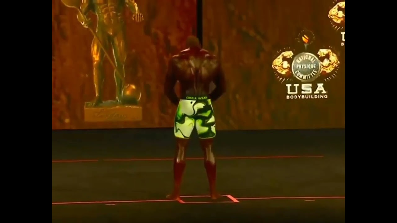 Olympia 2022 Men's Physique Champion 1st Place Erin Banks Posing Routine