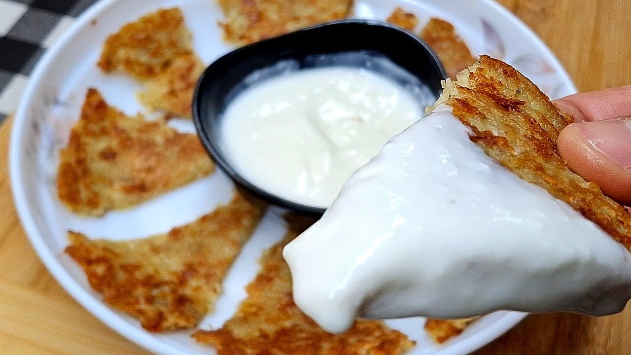Would You Try This Crispy Cheese Potato Pancakes?