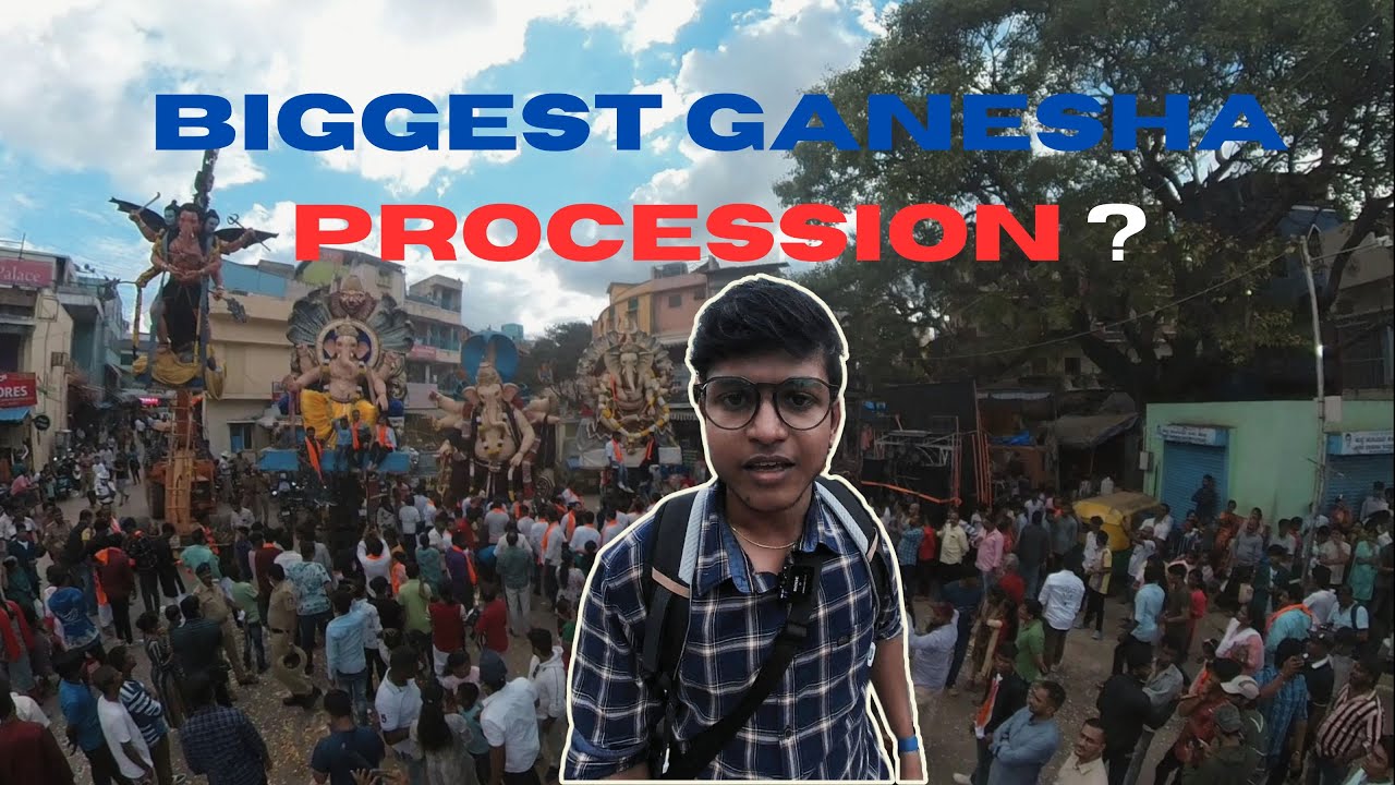 Biggest Ganesha Procession in Bengaluru? Shivajinagar Ganesha Procession 2023. ಗಣೇಶನ ಮೆರವಣಿಗೆ. 🤩✨