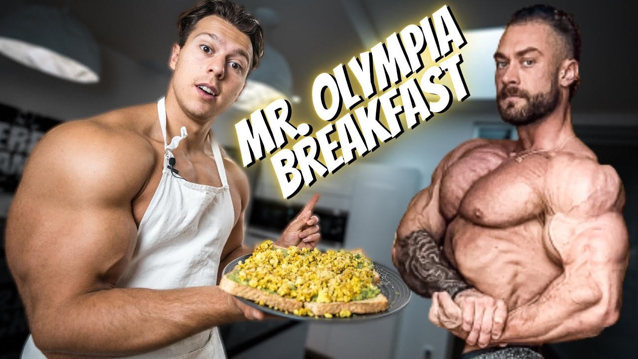 Kochen mit CBUM! Chris Bumstead vegan Ei Frühstück von Paul Unterleitner