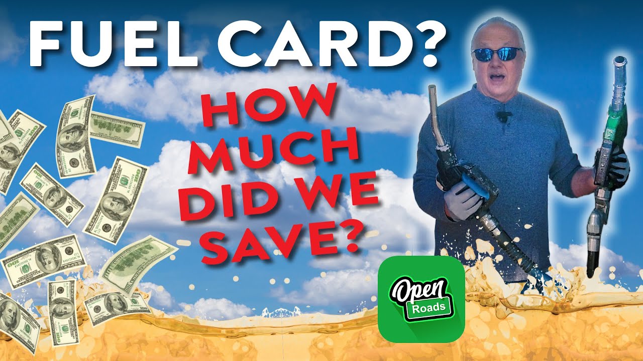 How Much Can RVers SAVE with an Open Roads Fuel Discount Card? | Full-Time RV Living for Beginners