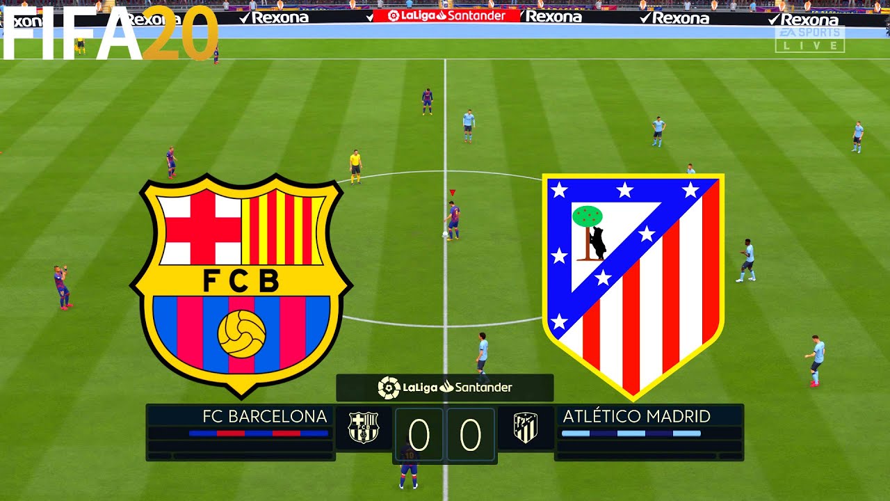 FIFA 20 | Barcelona vs Atletico Madrid - LaLiga Spain - Full Match & Gameplay