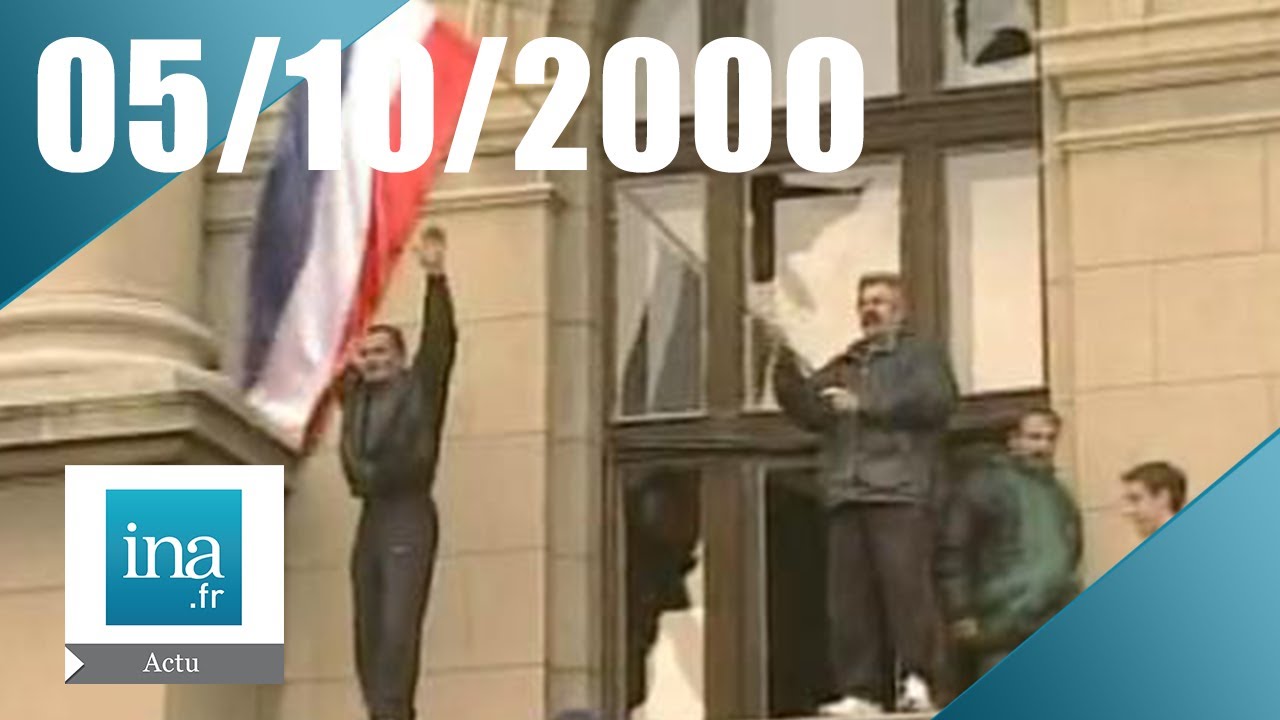 20h A2 du 5 octobre 2000 | La révolte populaire à Belgrad | Archive INA