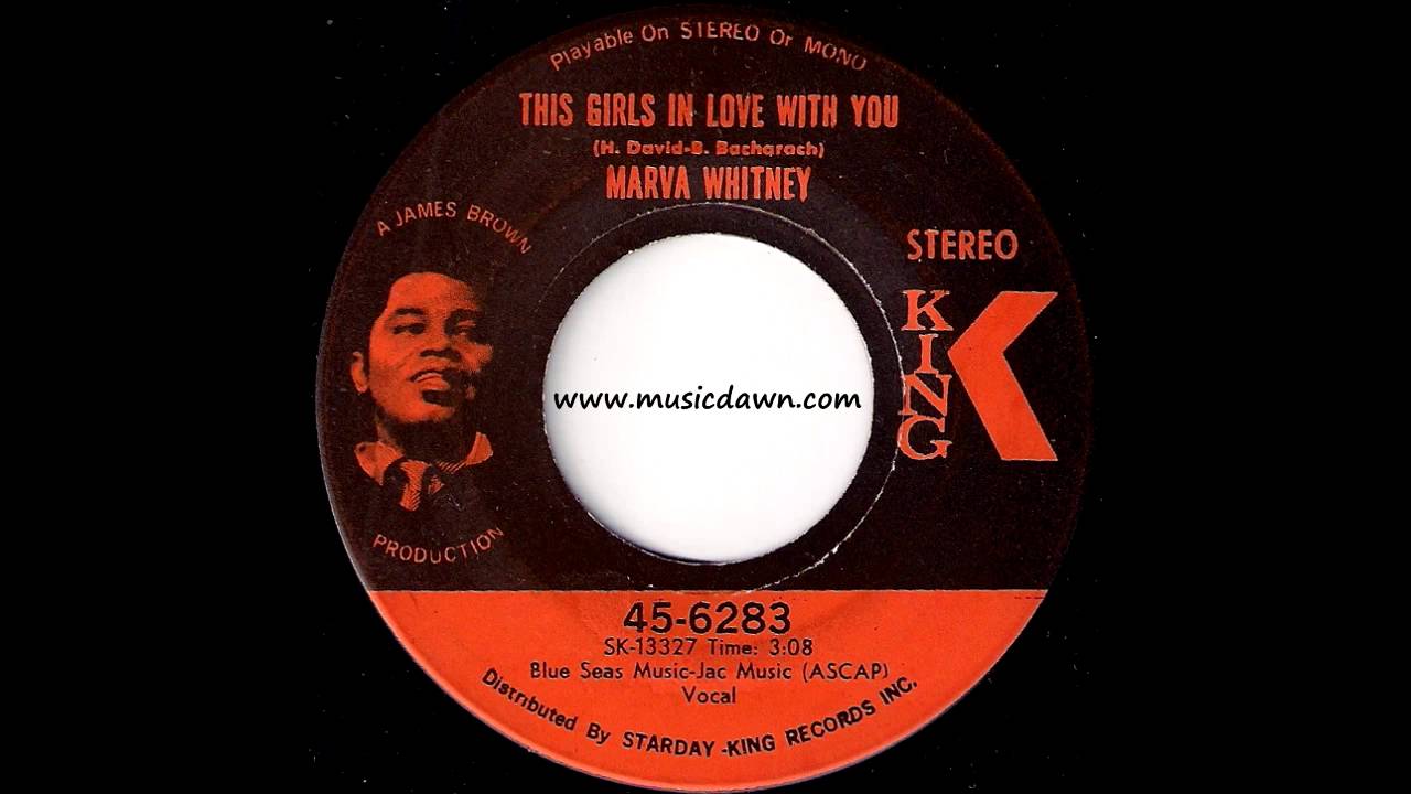 Marva Whitney - This Girls In Love With You [King] 1970 Sister Soul 45