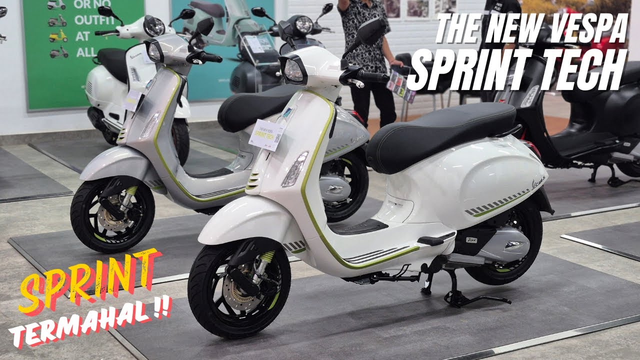 THE NEW VESPA SPRINT TECH 2026 - SPRINT TYPE TERMAHAL‼️