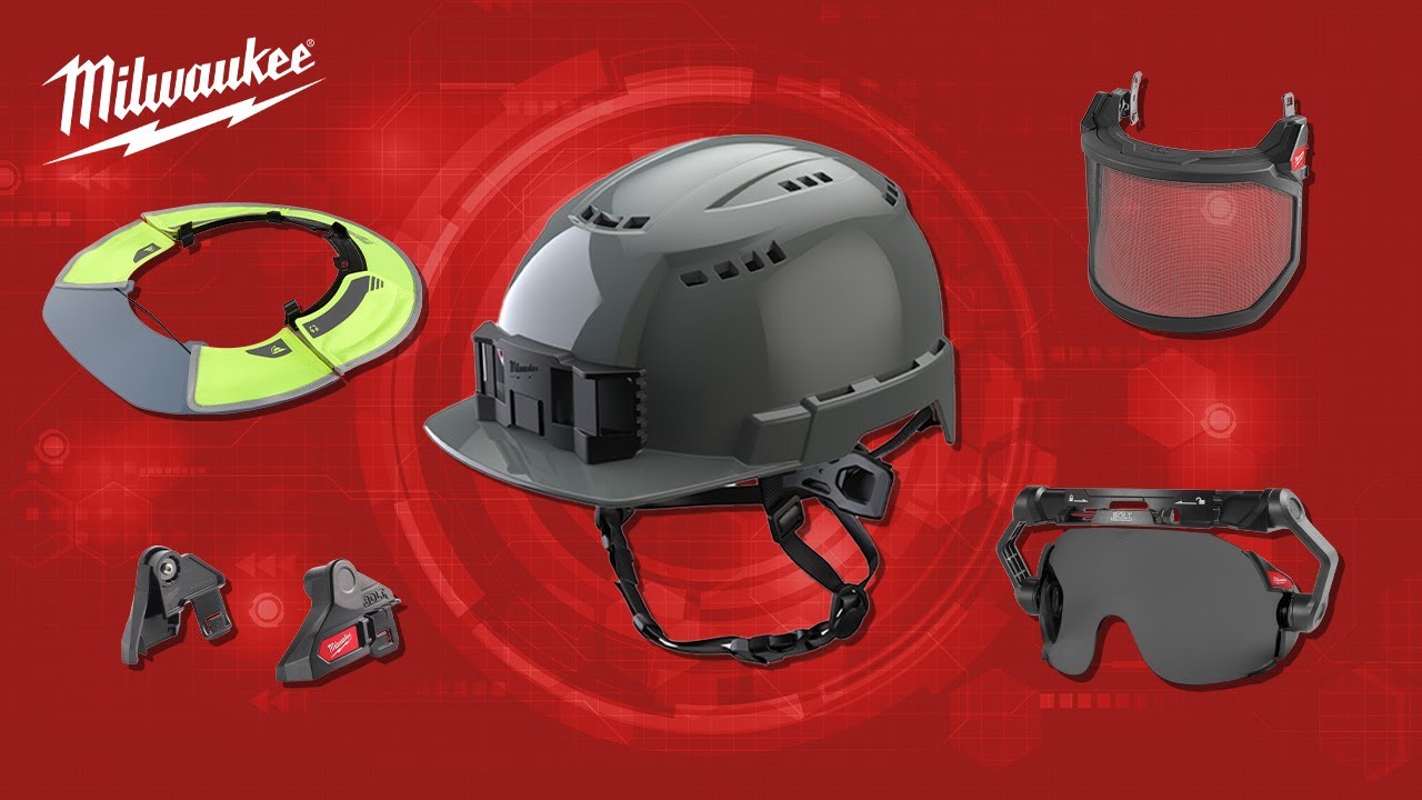 Milwaukee BOLT Helmets (Type 2) vs Hard Hats (Type 1) plus BOLT Accessories!