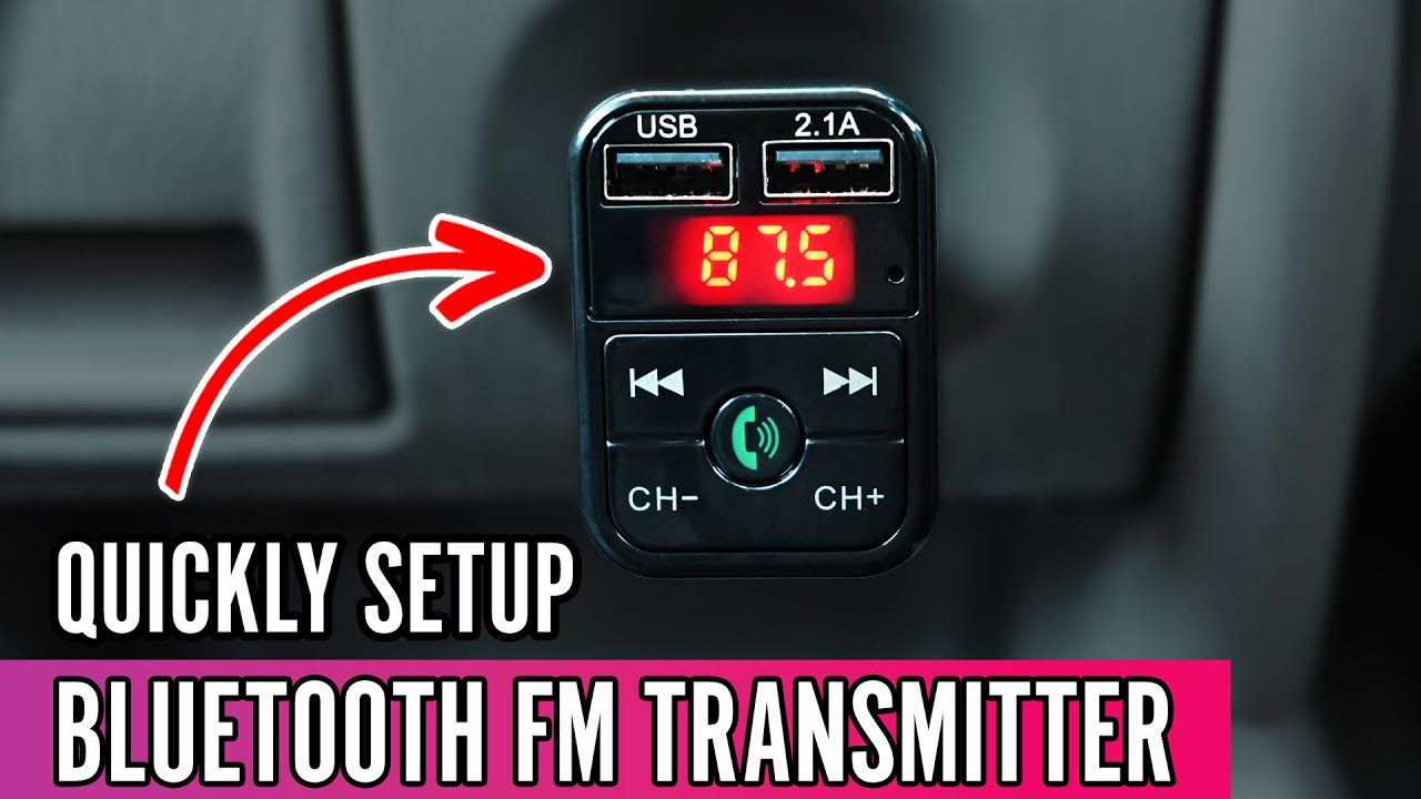 Как подключить FM-трансмиттер в автомобиле (работает в 2026 году) &mdash; Быстрая настройка FM-трансмит...