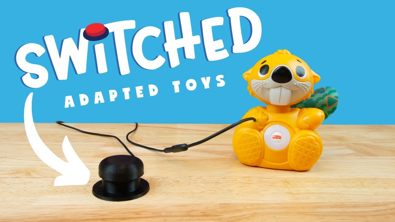 How to Switch Adapt the Fisher-Price Boppin Beaver | Inclusive Play for Children with Disabilities