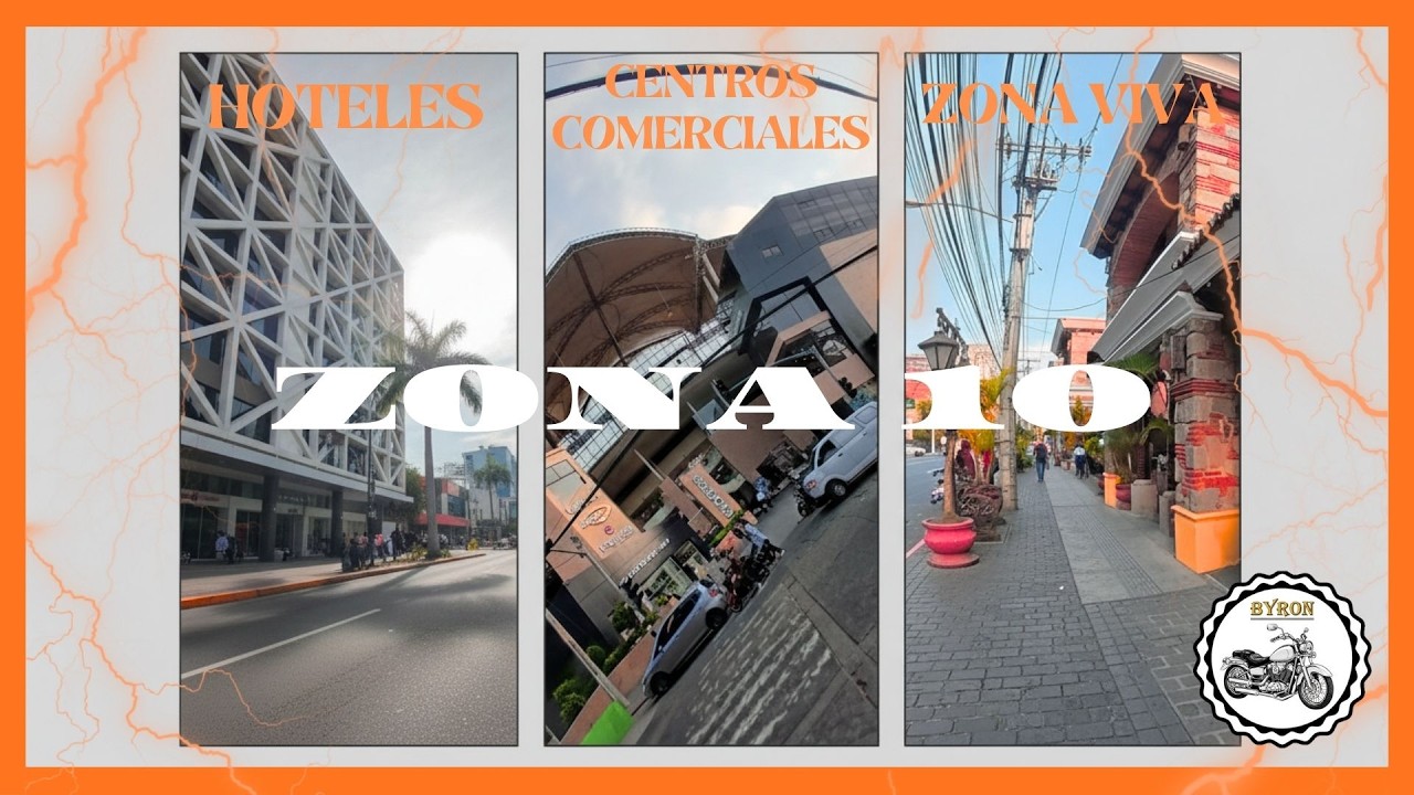 “Descubriendo la Zona 10 de Guatemala 🇬🇹 | Lujo, edificios y vida nocturna”